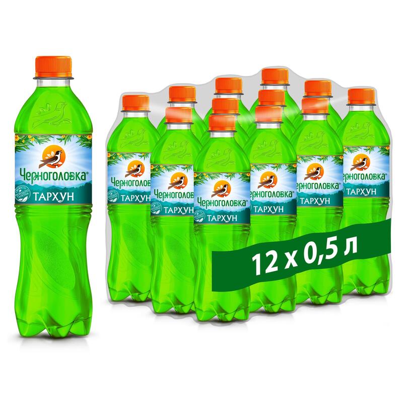Напиток газированный Русский Дар Лимонад Тархун, 500мл