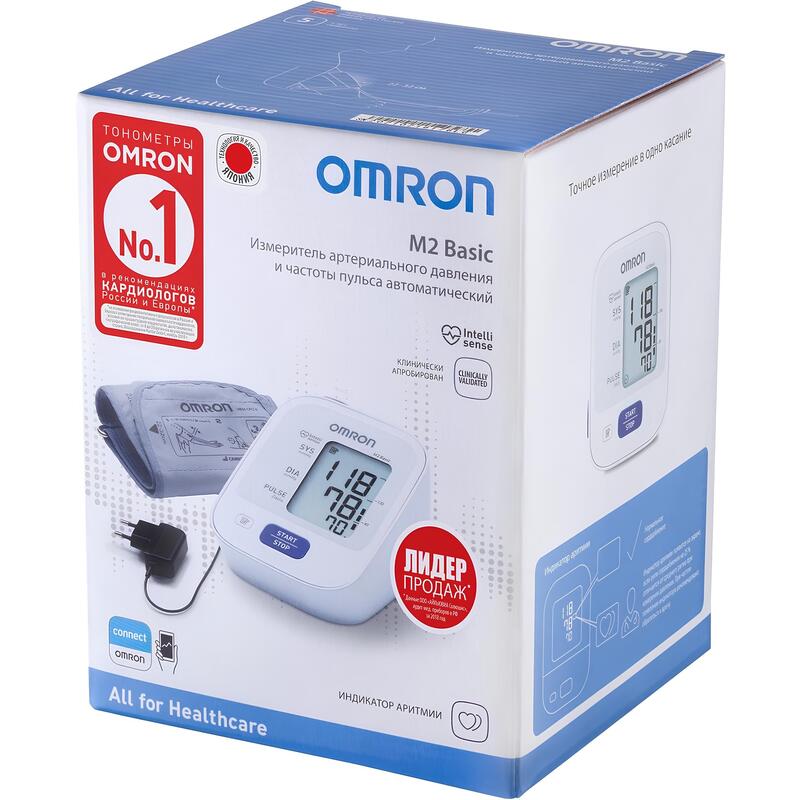 Omron m2 basic адаптер. Тонометр Омрон 7121. Тонометр Omron m2 Basic + адаптер. Омрон м2 Бейсик с универсальной манжетой. Тонометр Омрон m2 Basic,,+адаптер+датчик аритм,манж.22-32см.