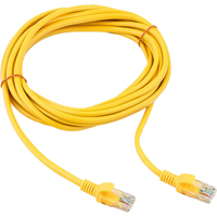 Патч-корд витая пара Cablexpert PP12-5M/Y 5e 5 м