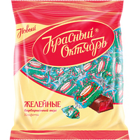 Конфеты шоколадные Красный Октябрь Желейные барбарисовый вкус 250 г