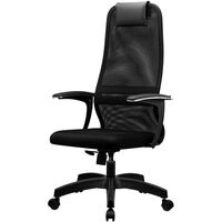 Кресло для руководителя Easy Chair SU-B-8 чёрное (ткань, пластик)