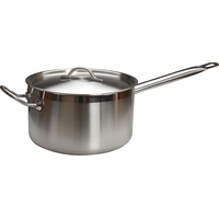 Сотейник MGSteel 21.5 см нержавеющая сталь с крышкой