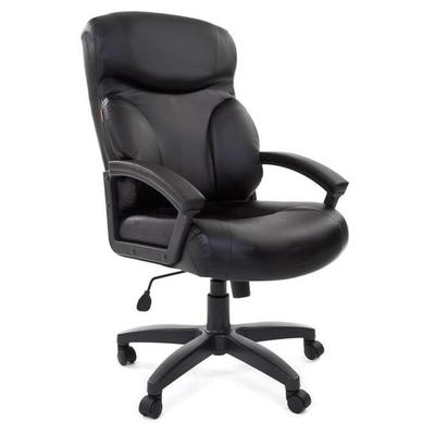 Кресло для руководителя Chairman 435 LT черное (экокожа, пластик)