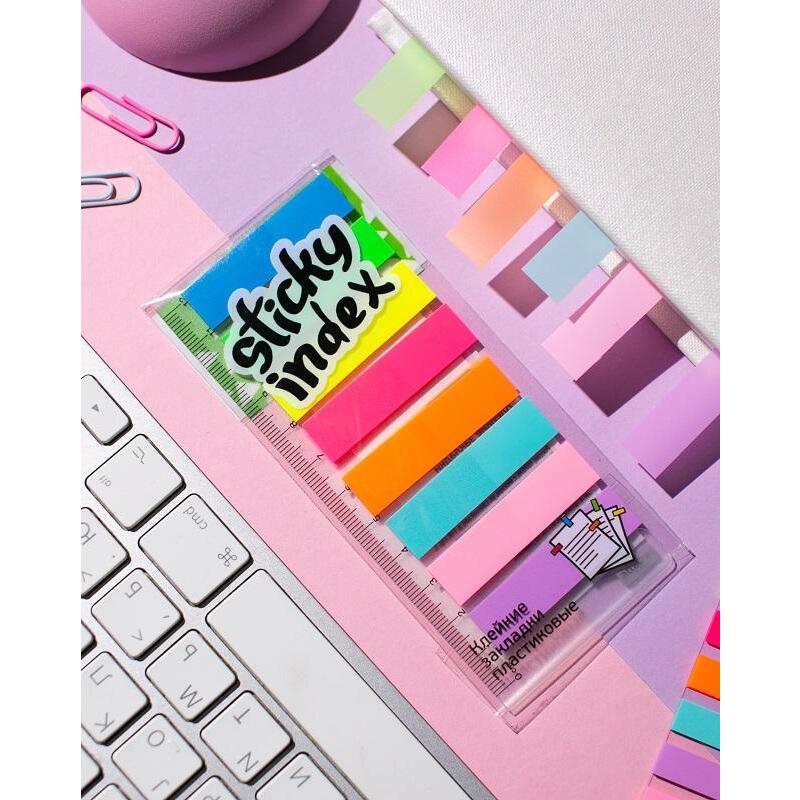 Клейкие закладки Post-it Professional 12х45мм, 4 цвета по 35 листочков