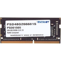 Оперативная память Patriot SL 8 ГБ PSD48G266681S (SODIMM DDR4)