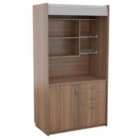 Кухня OV_Мини Ринг КМ 970 (базовая без наполнения) дуб шамони темный
