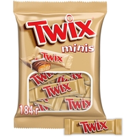 Шоколадный батончик Twix мини 184 г