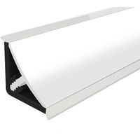 Плинтус пристеночный VOK PLINTH_300 (серебро)
