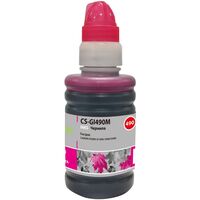 Чернила Cactus GI-490M CS-GI490M для Canon пурпурные совместимые  повышенной емкости