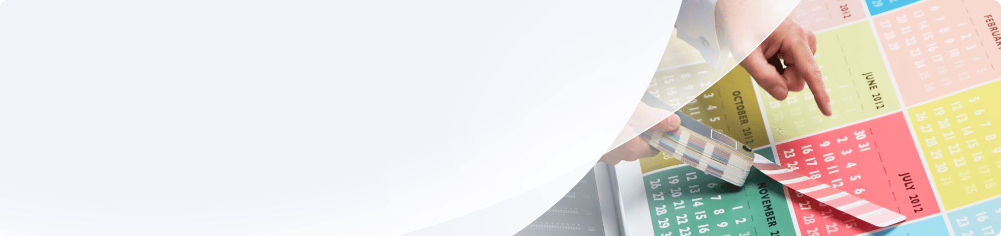 Виды индивидуального дизайна календарей