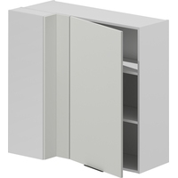 Шкаф кухонный угловой VOK WC1D_96_105 (белый альпийский/белый шагрень,  1050х450х960 мм)