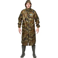 Плащ влагозащитный Hunter WPL ПВХ на молнии хаки (размер 48-50, рост  170-176)
