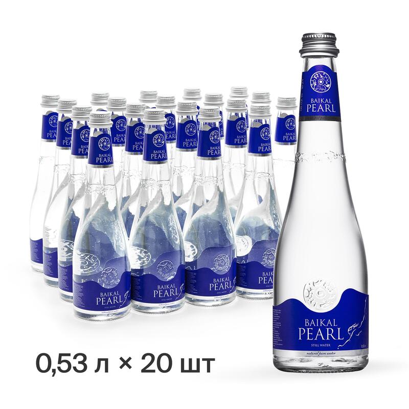 Вода питьевая Baikal Pearl негазированная 0.53 л (20 штук в упаковке) – выгодная цена – купить товар Вода питьевая Baikal Pearl негазированная 0.53 л (20 штук в упаковке) в интернет-магазине Комус