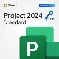 Программное обеспечение Microsoft Project Standard 2024 для 1 ПК  (EP2-07057)