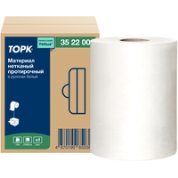 Материал протирочный нетканый Торк (Tork) Advanced белый (266 листов в  рулоне)  352200