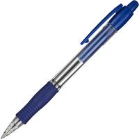 Ручка шариковая автоматическая Pilot BPGP-10R-F синяя (толщина линии  0.22 мм)