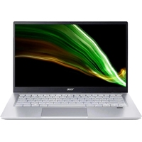 Ноутбук Acer Swift 3 SF314-43 14' Silver AMD Ryzen 7 5700U/16 Гб/SSD 512  Гб/AMD Radeon Graphics (NX.AB1ER.011)
