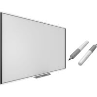 Интерактивный комплект доска Smart SBM777V-43 + ключ Smart Notebook +  пассивный лоток