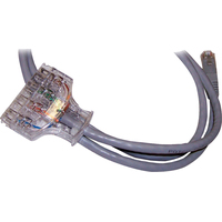 Патч-корд витая пара Lanmaster LAN-45-P4-1.0/6 6 1 м