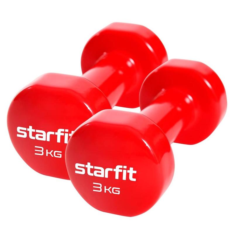 Starfit DB-101. Гантель виниловая Starfit Core DB-101 2 кг. Гантель Starfit Core DB-101. Гантели Starfit DB-101 4 кг.