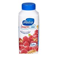 Йогурт питьевой Valio малина-злаки 0.4% 330 г