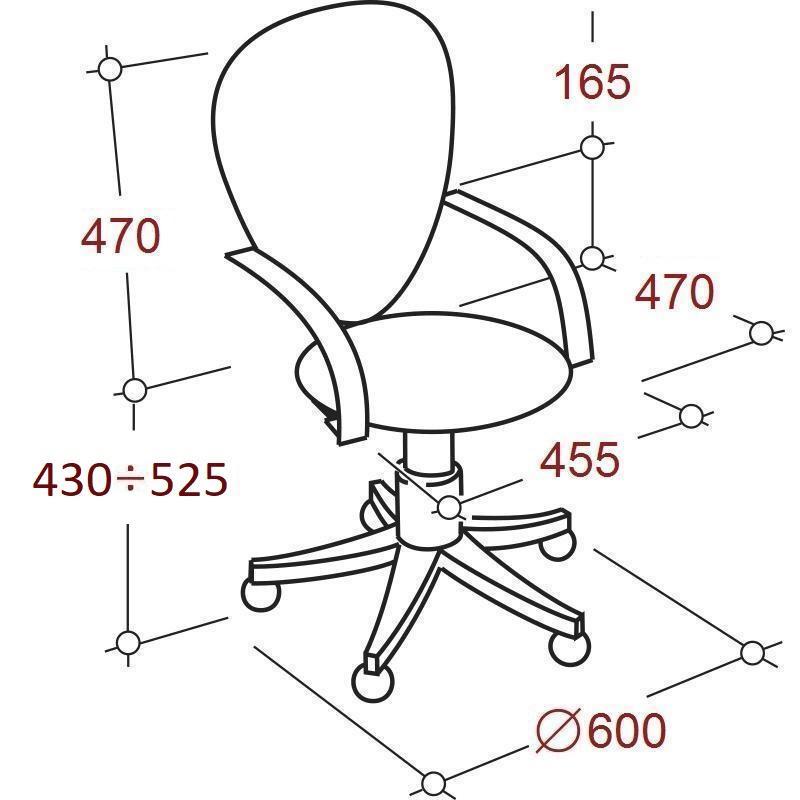 Кресло руководителя echair 525 tpu