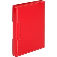 Папка файловая на 100 файлов Attache A4 35 мм красная в коробе (толщина обложки 1 мм)