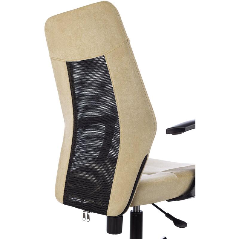 Кресло офисное easy chair 225 черное искусственная кожа сетка металл арт 794291