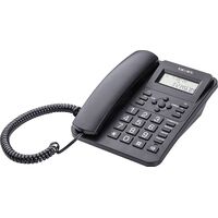 Телефон проводной teXet TX-264 черный (127218)