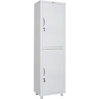 Шкаф медицинский Hilfe МД 1 1657/SS (белый, 570x320x1755 мм)