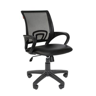 Кресло игровое easy chair 653 tpu черное искусственная кожа пластик