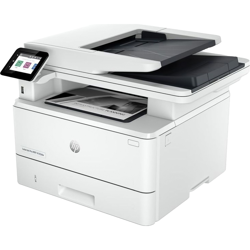 МФУ лазерное HP LaserJet Pro 4103dw с картриджем (2Z627A) – купить по выгодной цене в интернет-магазине | 2043422