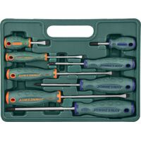 Набор отвёрток Jonnesway ANTI-SLIP GRIP (8 штук, D71PP08S)