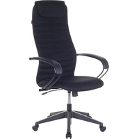 Кресло для руководителя Easy Chair 655 TTW чёрное (искусственная  кожа/ткань, пластик)