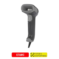 Сканер штрих-кода 2D проводной Honeywell Voyager XP 1470g черный без  подставки (1470G2D-2USB-33502)