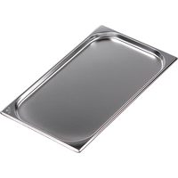 Гастроемкость Luxstahl GN 1/1 53x32.5x2 см 2.5 л нержавеющая сталь