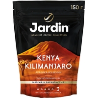 Кофе растворимый сублимированный Jardin Kenya Kilimanjaro 150 г (пакет)