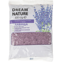 Соль для ванн Dream Nature с пеной для ванн Лаванда 500 г