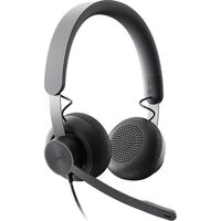 Гарнитура проводная Logitech Zone Wired Teams Graphite (981-000870)