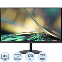 Монитор 27" Acer SA272G0bip чёрный (UM.HS2CD.002)