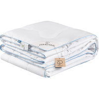 Одеяло 2-спальное Prime Prive Linen 172x205 см стёганое с кантом белое