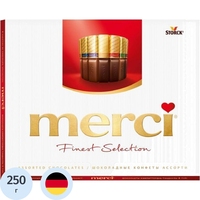 Конфеты шоколадные Merci ассорти 250 г