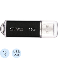 Флешка USB 2.0 16 ГБ Silicon Power Ultima II-I (SP016GBUF2M01V1K)