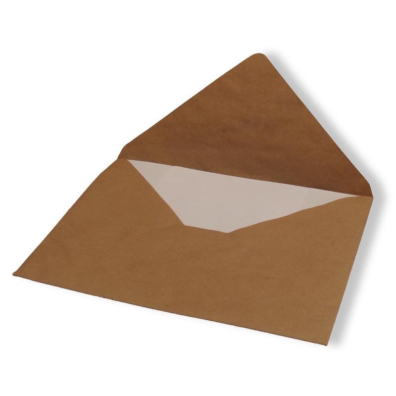 Крафтовый конверт С4 (229*324), коричневая бумага 90 гр, треугольный клапан, БЕЗ КЛЕЯ