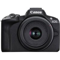 Уценка. Фотоаппарат Canon EOS R50 kit + объектив RF-S 18-45mm IS STM  Black  (5811C012). уц_тех