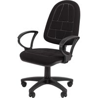 Кресло офисное Chairman 205 черное (ткань, пластик)