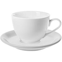 Чайная пара Chan Wave Classic фарфоровая 220 мл (6 штук в упаковке,  фк0148)