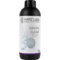 Фотополимер для 3D-принтера HARZ Labs Dental Clear PRO прозрачный 0.944  л