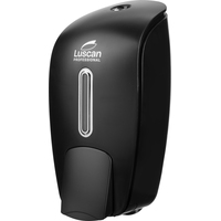 Дозатор (диспенсер) для жидкого мыла механический Luscan Professional  Etalon пластик черный 0.8 л