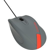 Мышь проводная Canyon CNE-CMS11DG серо-красная